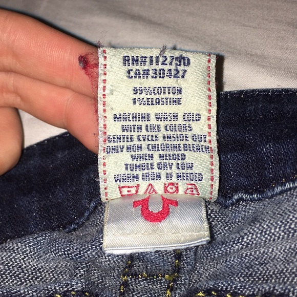 Rainbow Julie True Religion jeans - Picture 5 of 5